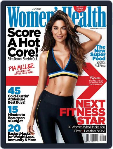 Women's Health South Africa July 1st, 2017 Digital Back Issue Cover