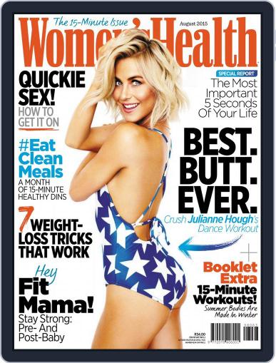 Women's Health South Africa (Digital) July 15th, 2015 Issue Cover
