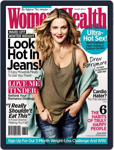 Women's Health South Africa May 18th, 2014 Digital Back Issue Cover