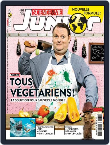 Science & Vie Junior August 1st, 2018 Digital Back Issue Cover