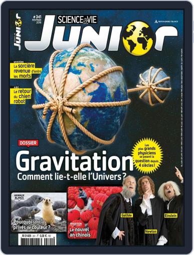 Science & Vie Junior February 1st, 2018 Digital Back Issue Cover