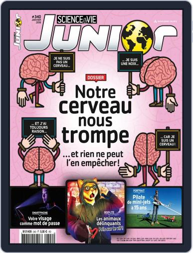 Science & Vie Junior (Digital) January 1st, 2018 Issue Cover