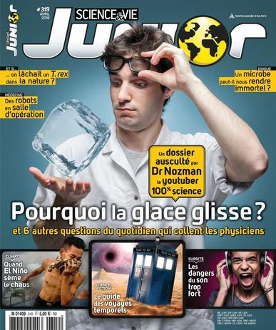 Science & Vie Junior March 14th, 2016 Digital Back Issue Cover
