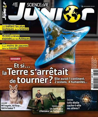 Science & Vie Junior (Digital) January 20th, 2016 Issue Cover
