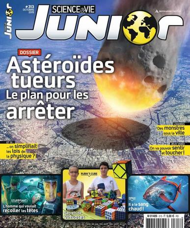 Science & Vie Junior October 1st, 2015 Digital Back Issue Cover