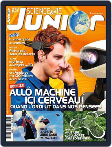 Science & Vie Junior October 16th, 2012 Digital Back Issue Cover