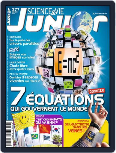 Science & Vie Junior September 18th, 2012 Digital Back Issue Cover