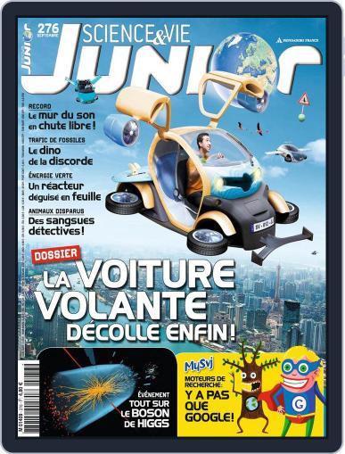 Science & Vie Junior August 15th, 2012 Digital Back Issue Cover
