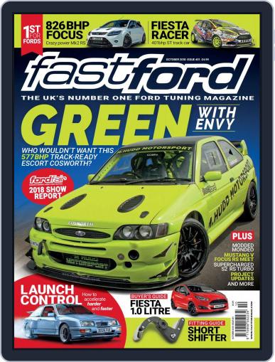 Fast Ford October 1st, 2018 Digital Back Issue Cover