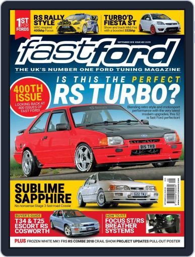 Fast Ford September 1st, 2018 Digital Back Issue Cover
