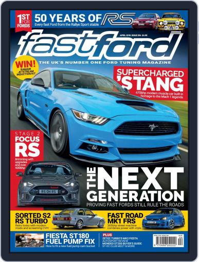 Fast Ford April 1st, 2018 Digital Back Issue Cover