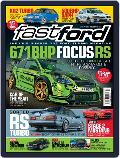 Fast Ford January 1st, 2017 Digital Back Issue Cover