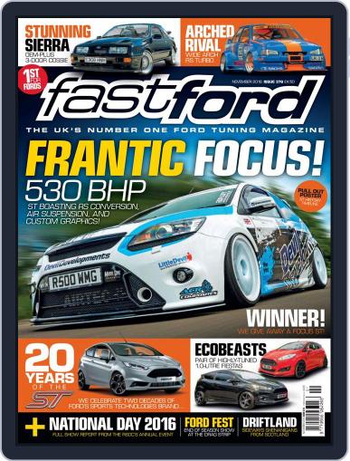 Fast Ford November 1st, 2016 Digital Back Issue Cover