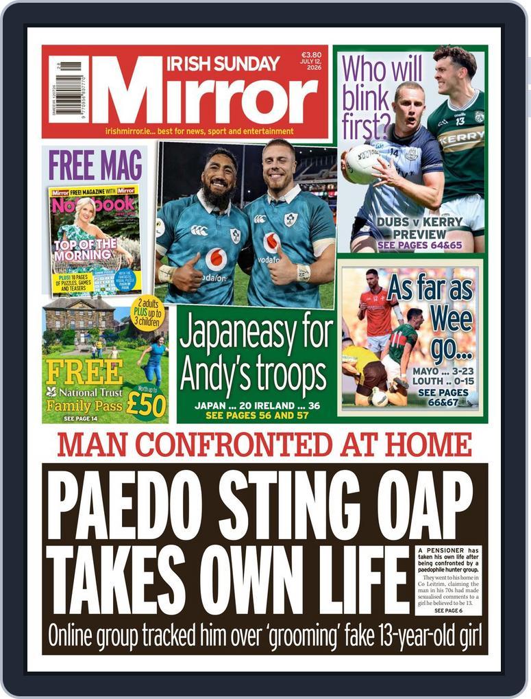 Irish Sunday Mirror (Digital) Subscription