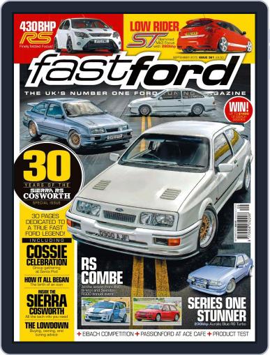 Fast Ford September 1st, 2015 Digital Back Issue Cover