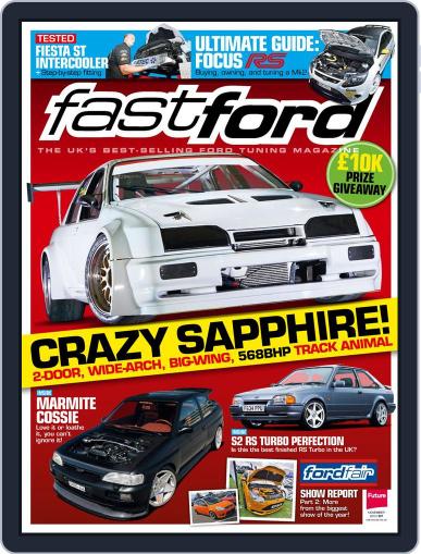 Fast Ford October 9th, 2013 Digital Back Issue Cover