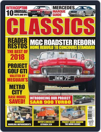 Classics Monthly (Digital) January 1st, 2019 Issue Cover