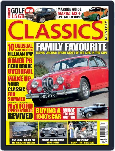 Classics Monthly May 1st, 2018 Digital Back Issue Cover