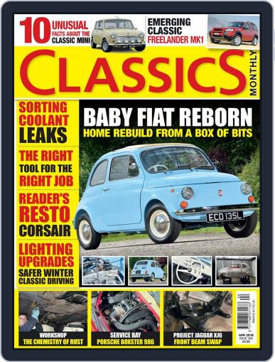 Classics Monthly April 1st, 2018 Digital Back Issue Cover