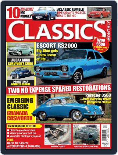 Classics Monthly December 1st, 2017 Digital Back Issue Cover