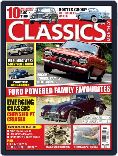 Classics Monthly October 1st, 2017 Digital Back Issue Cover