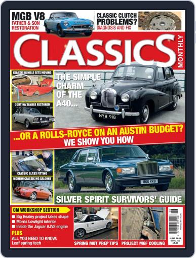 Classics Monthly June 1st, 2017 Digital Back Issue Cover