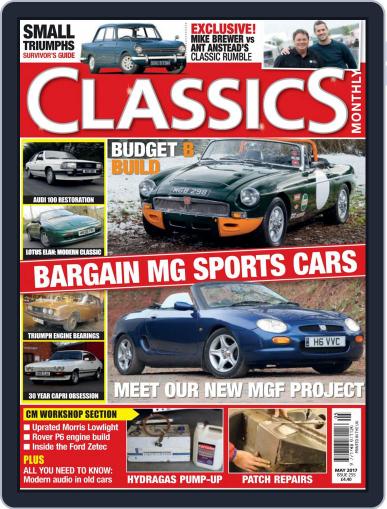 Classics Monthly May 1st, 2017 Digital Back Issue Cover