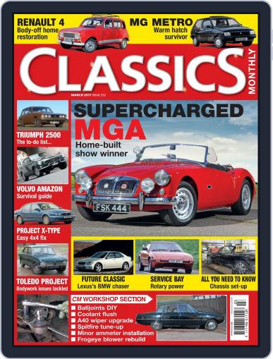 Classics Monthly March 1st, 2017 Digital Back Issue Cover