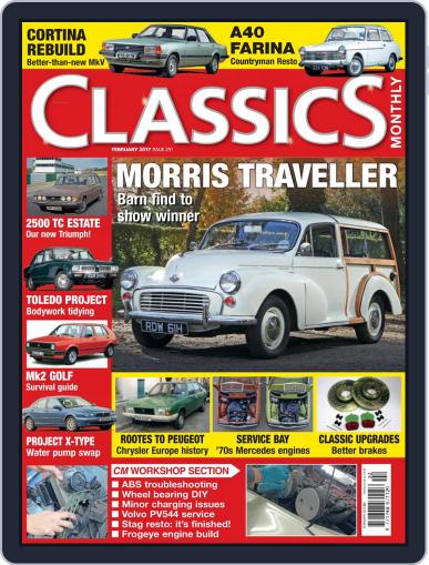 Classics Monthly February 1st, 2017 Digital Back Issue Cover