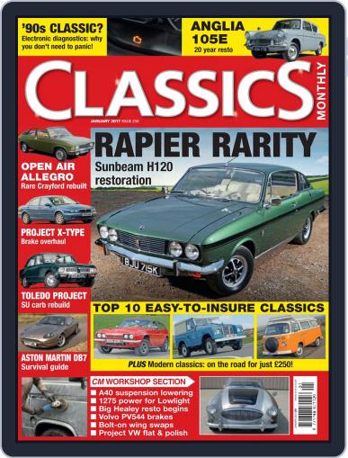 Classics Monthly December 2nd, 2016 Digital Back Issue Cover