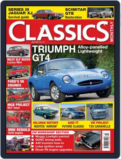 Classics Monthly June 17th, 2016 Digital Back Issue Cover