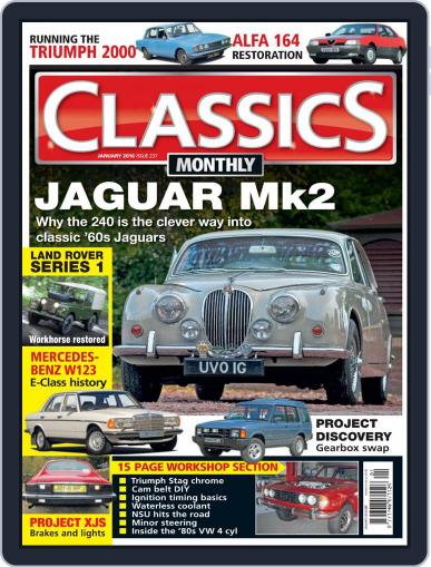 Classics Monthly February 23rd, 2016 Digital Back Issue Cover
