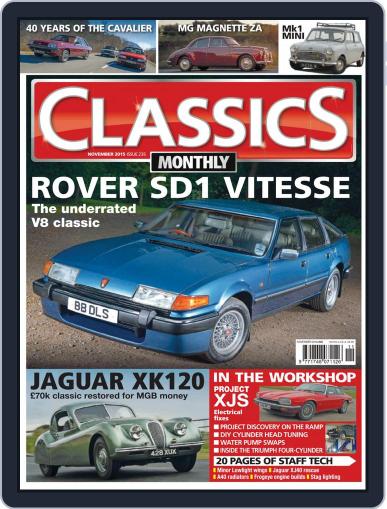 Classics Monthly November 1st, 2015 Digital Back Issue Cover