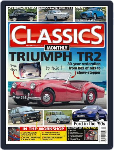 Classics Monthly September 1st, 2015 Digital Back Issue Cover