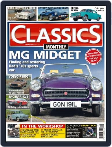 Classics Monthly July 15th, 2015 Digital Back Issue Cover