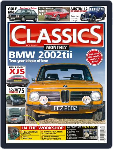 Classics Monthly June 17th, 2015 Digital Back Issue Cover