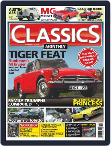 Classics Monthly May 1st, 2015 Digital Back Issue Cover
