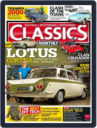 Classics Monthly August 13th, 2014 Digital Back Issue Cover