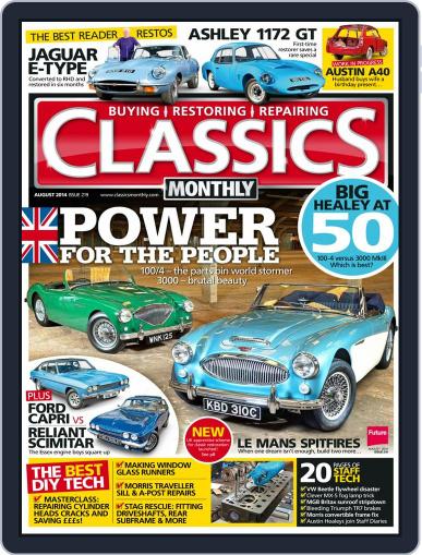 Classics Monthly July 16th, 2014 Digital Back Issue Cover