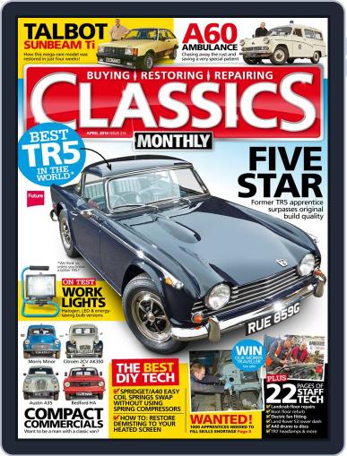Classics Monthly February 26th, 2014 Digital Back Issue Cover