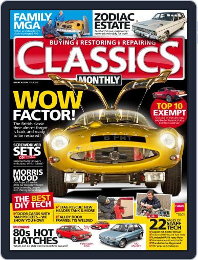 Classics Monthly January 29th, 2014 Digital Back Issue Cover