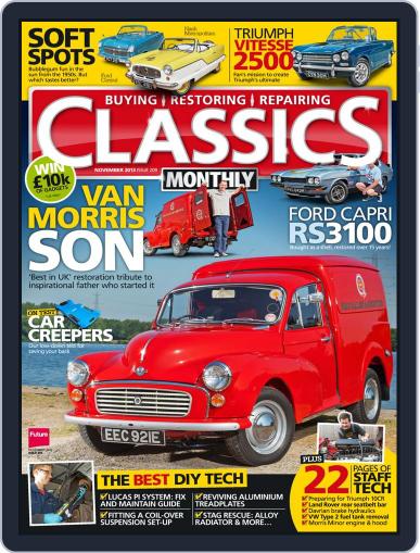 Classics Monthly October 9th, 2013 Digital Back Issue Cover