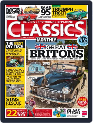Classics Monthly September 11th, 2013 Digital Back Issue Cover