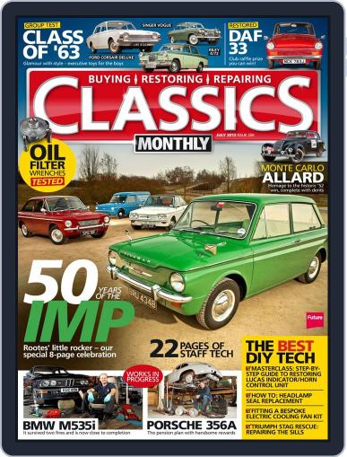 Classics Monthly May 22nd, 2013 Digital Back Issue Cover