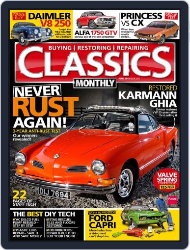 Classics Monthly April 24th, 2013 Digital Back Issue Cover