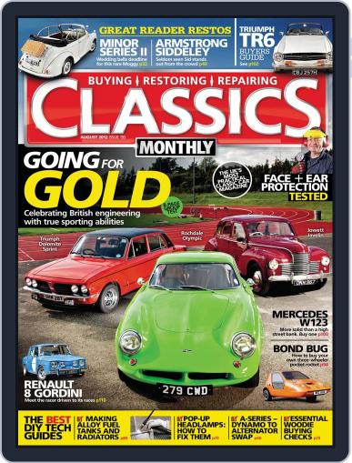 Classics Monthly July 23rd, 2012 Digital Back Issue Cover
