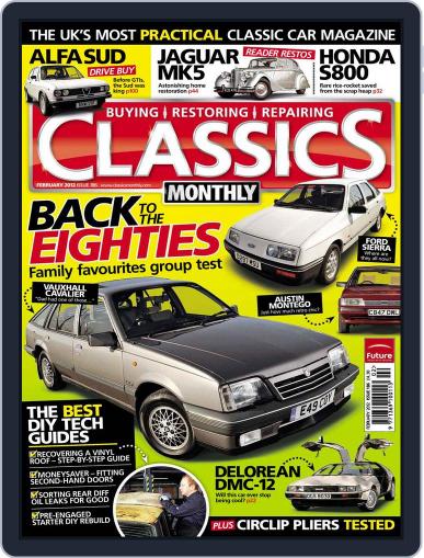 Classics Monthly January 10th, 2012 Digital Back Issue Cover