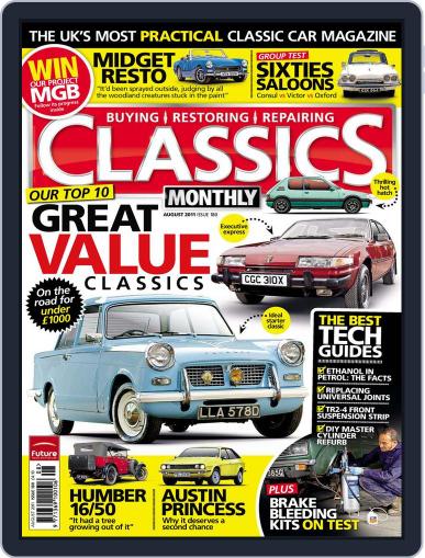 Classics Monthly July 26th, 2011 Digital Back Issue Cover