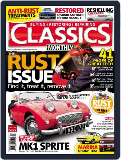 Classics Monthly February 8th, 2011 Digital Back Issue Cover