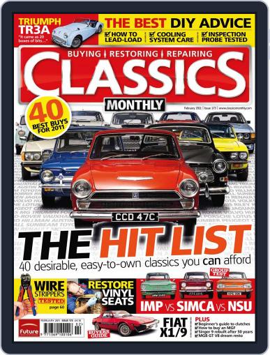 Classics Monthly January 11th, 2011 Digital Back Issue Cover